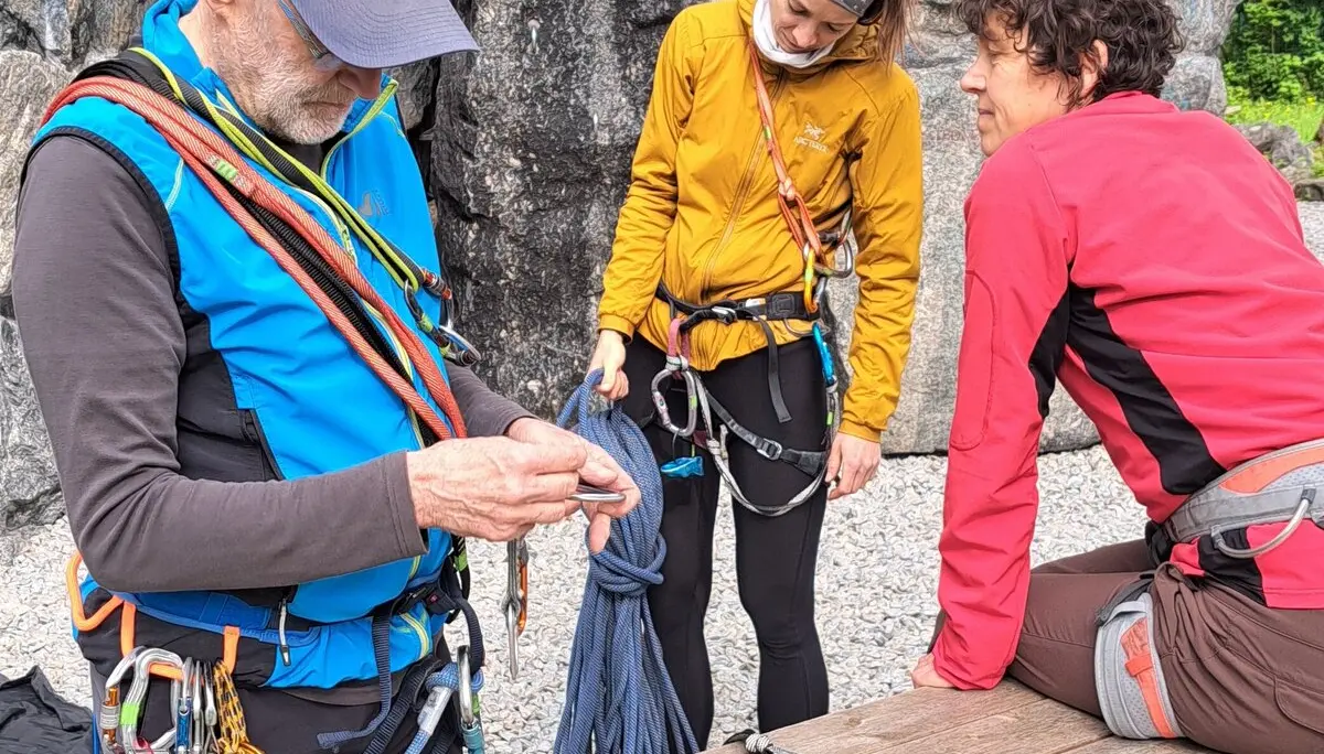 Von der Halle an den Fels | © DAV Berchtesgaden