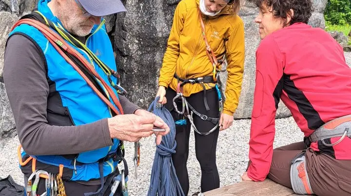 Von der Halle an den Fels | © DAV Berchtesgaden