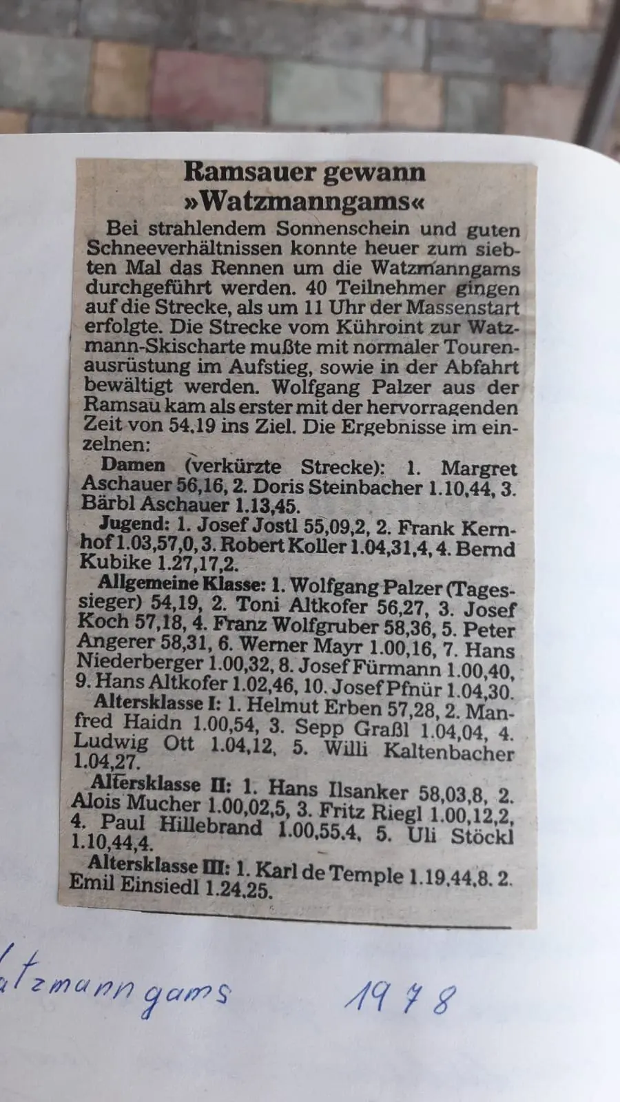© Albert Hirschbichler