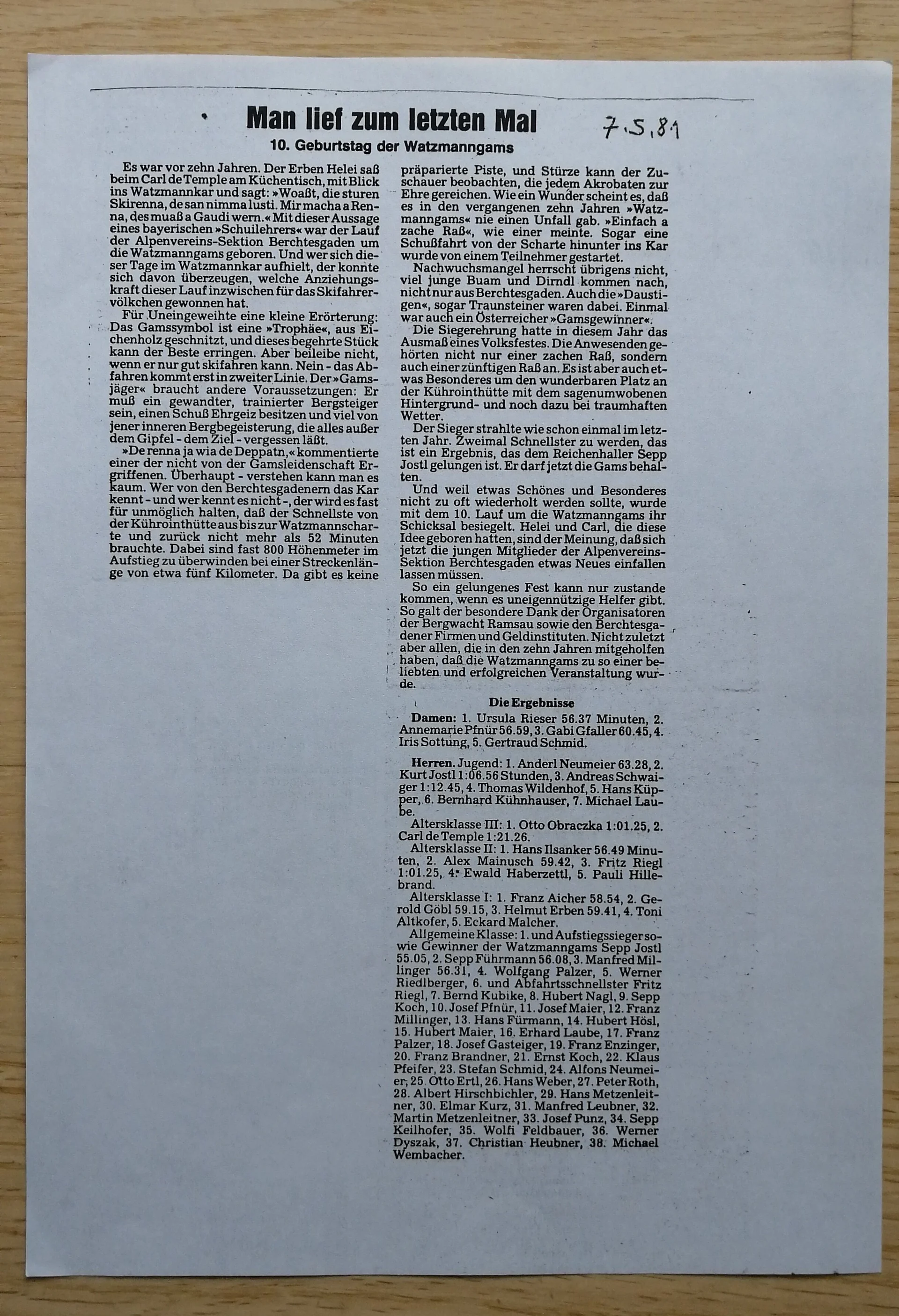 © Albert Hirschbichler