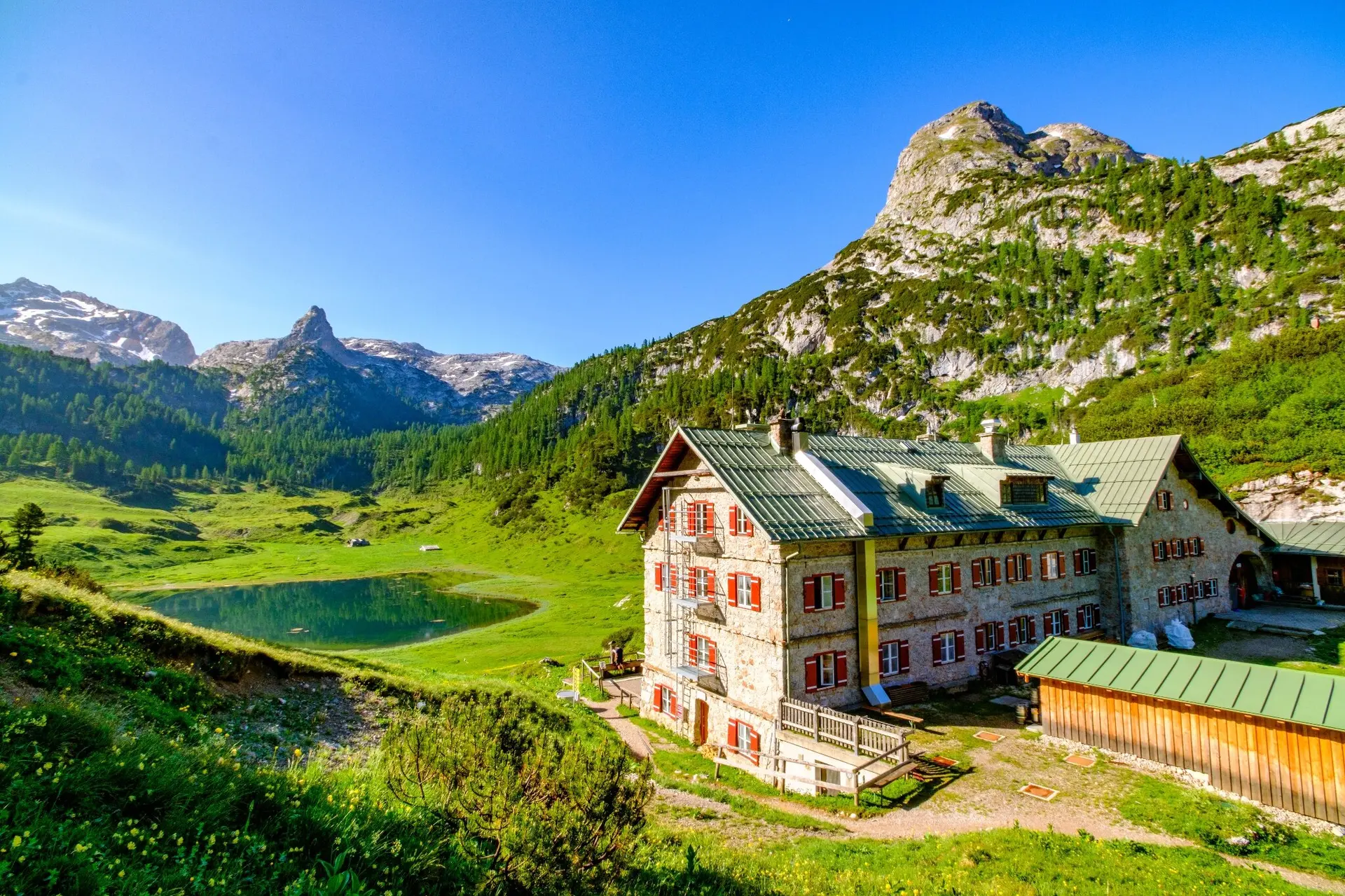 Kärlingerhaus | © 	Thomas Kellermann, DAV Sektion Berchtesgaden